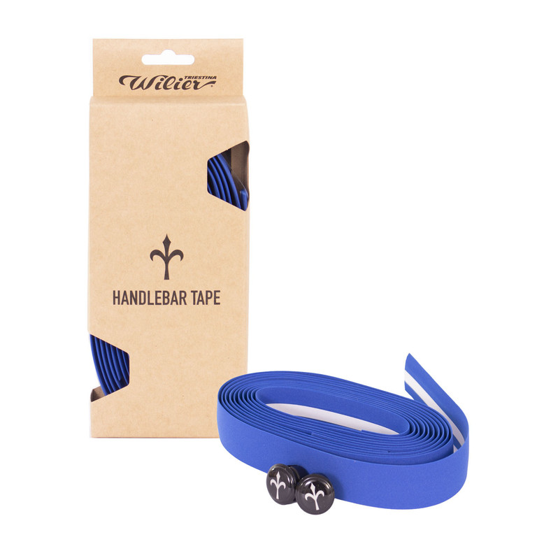 Blue handlebar tape shock absorbing