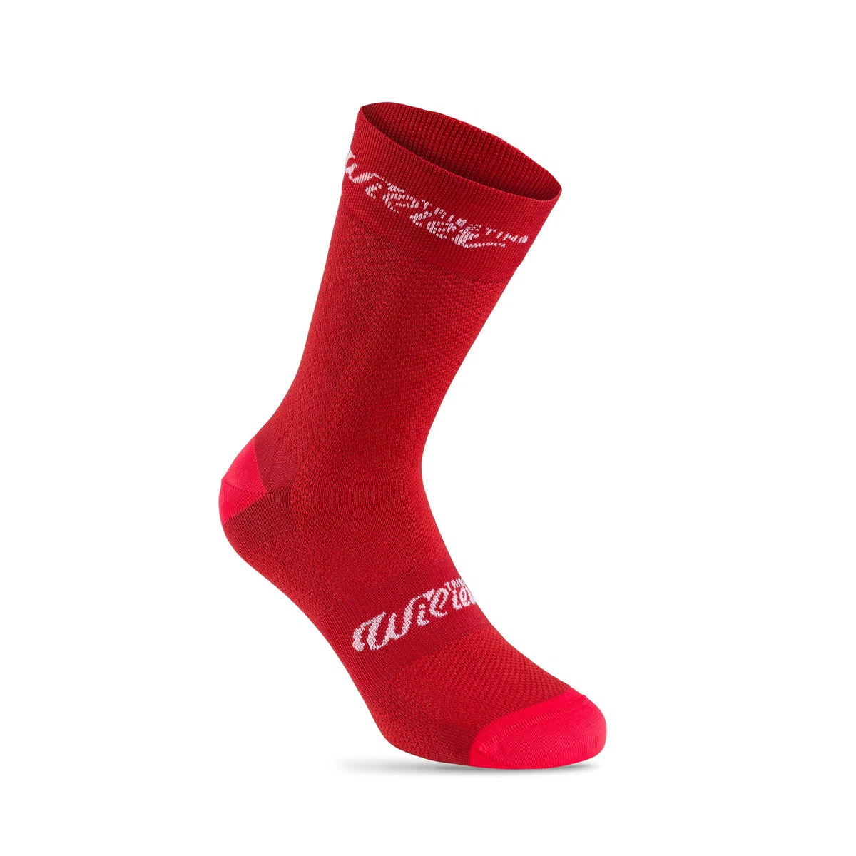 Aurora Socks - Cherry Red