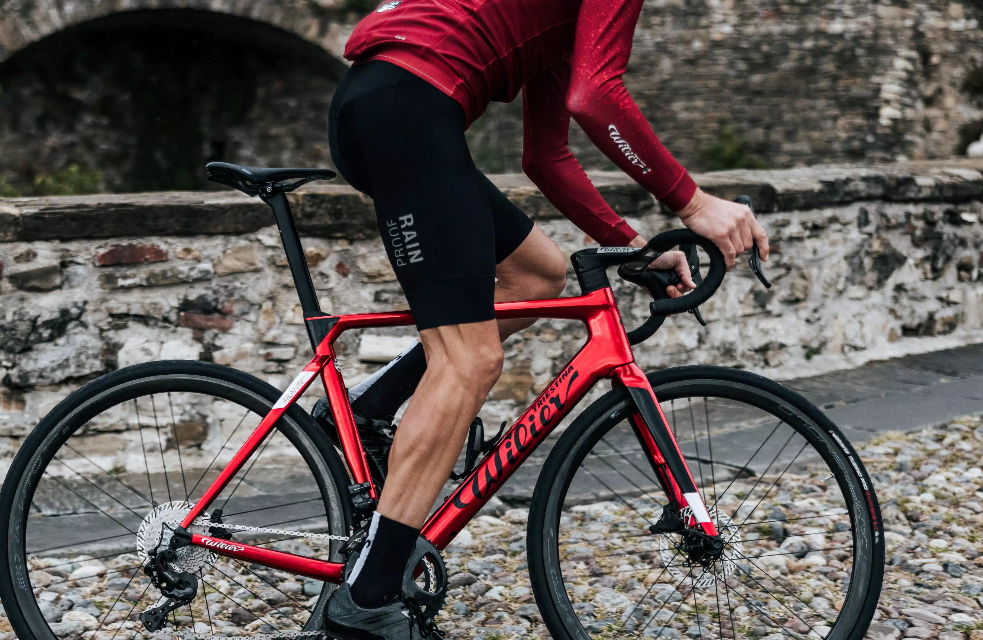 Rainproof thermal bibshorts, Wilier Triestina