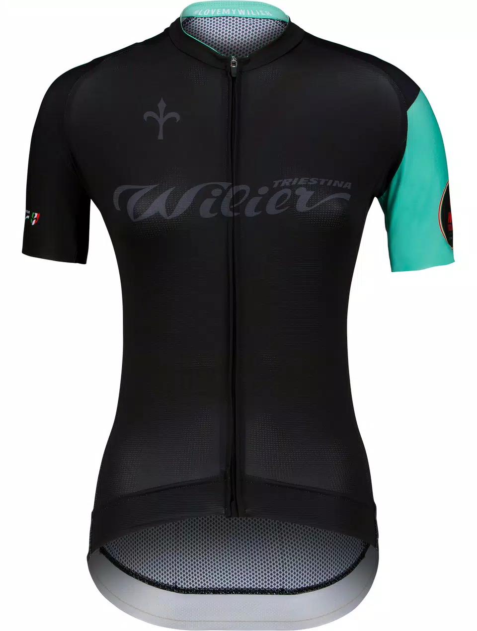 Maglia donna Wilier Cycling Club nera