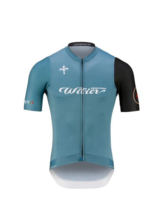 Maillot Cyclisme Team BSN Wilier Triestina - Selle Italia Pissei, Taille M