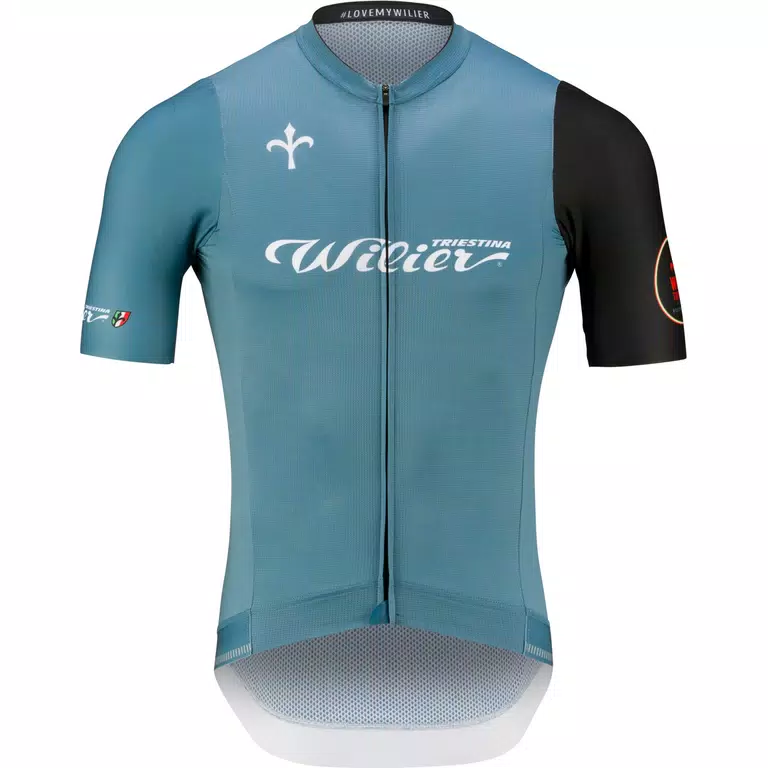 Homme maillot Wilier Cycling Club bleu