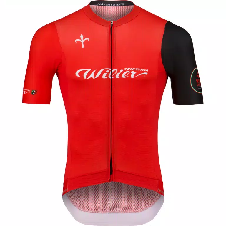 Homme maillot Wilier Cycling Club rouge