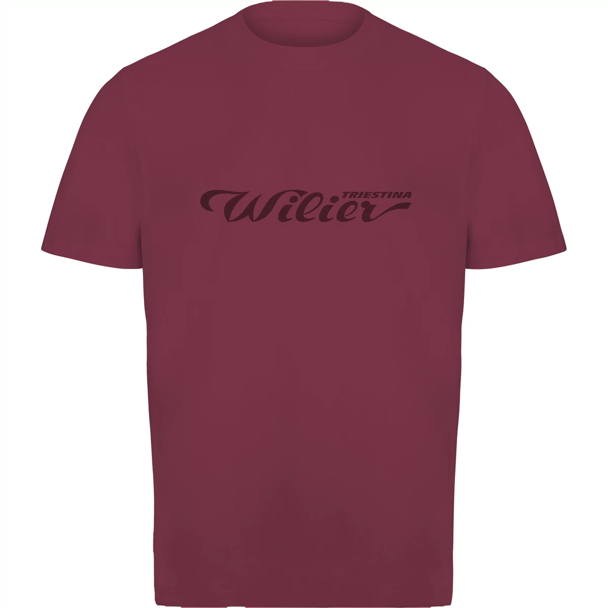 T-Shirt Big Logo - Burgundi