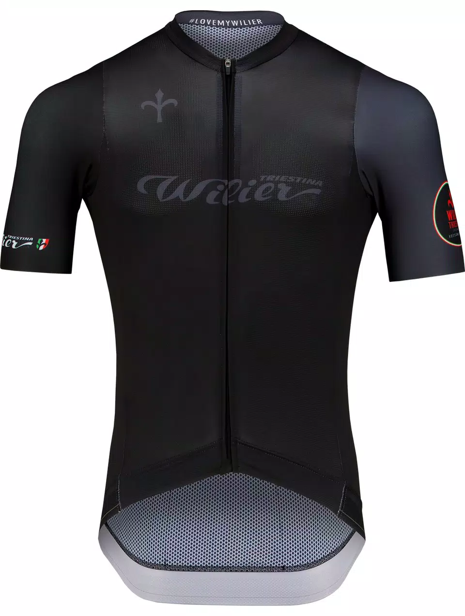 Trikot Mann Wilier Cycling Club schwarz