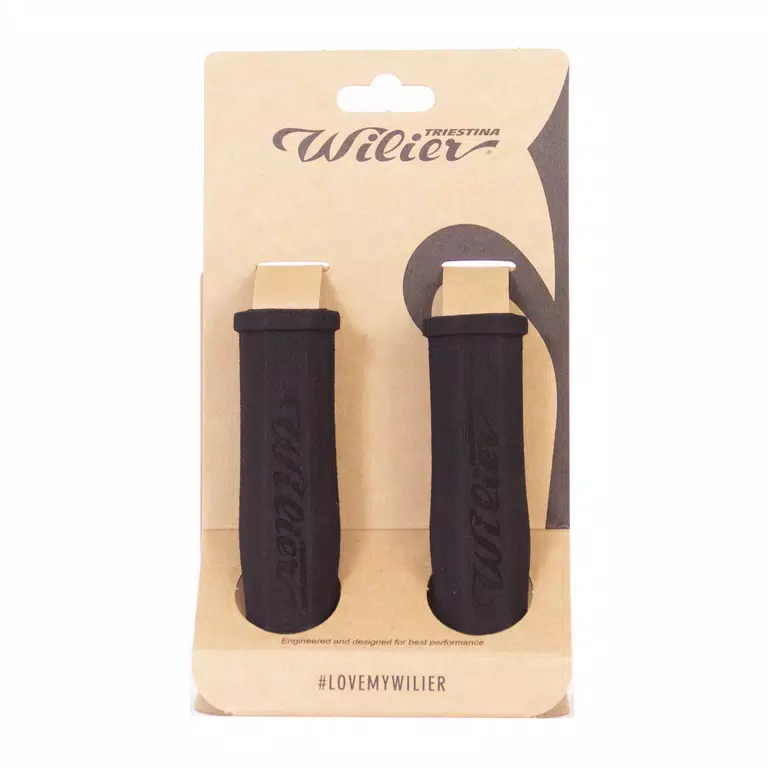 City & MTB grips black moulded foam