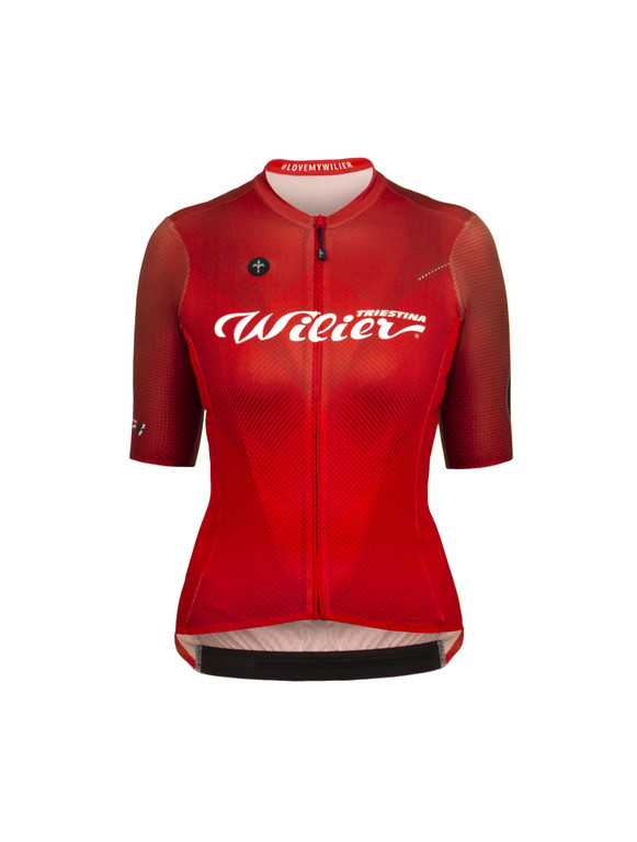 Maillot Cycliste Lampre Farnese Vini Wilier Triestina Vintage - Taille L, Occasion Excellent état, Santini