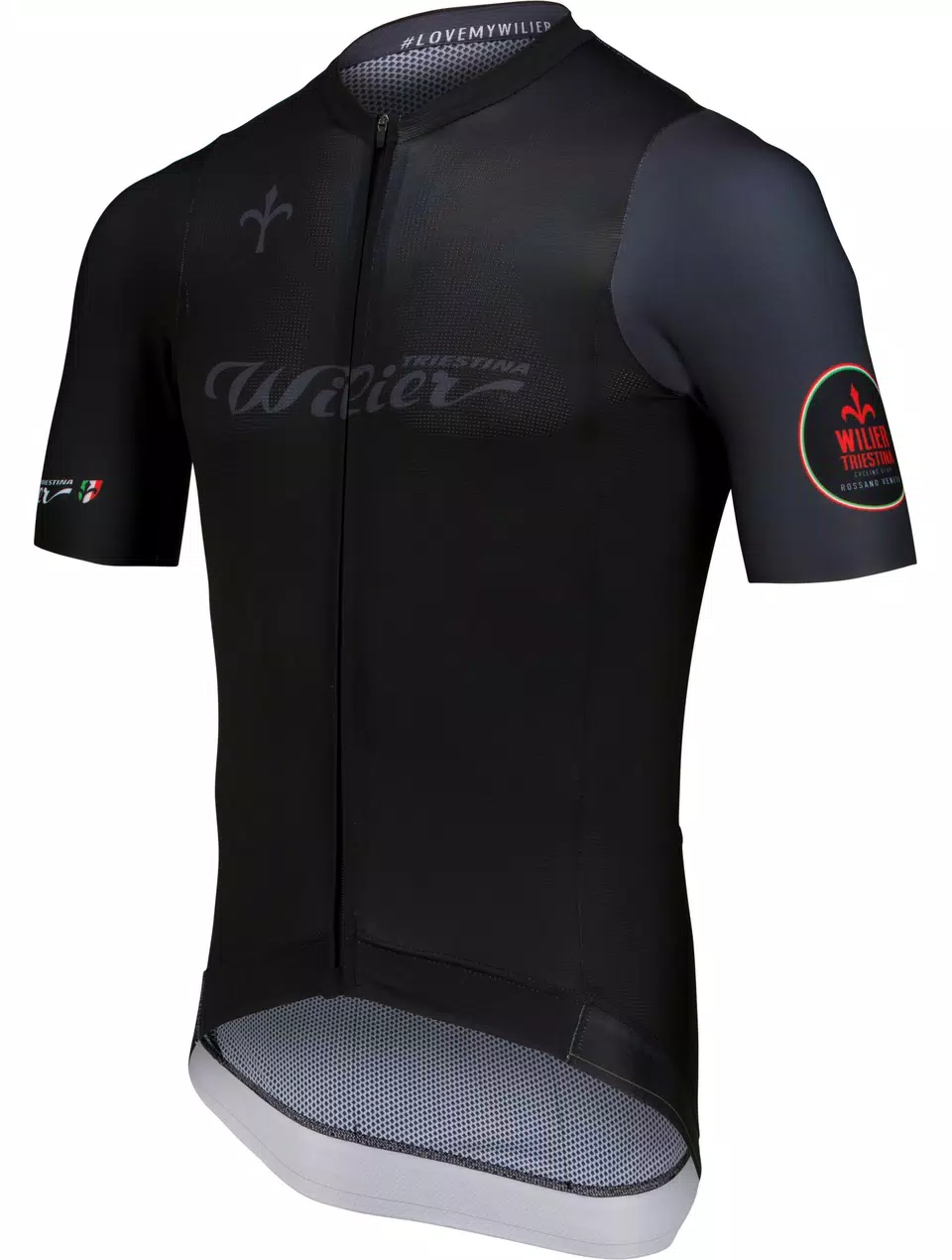 Trikot Mann Wilier Cycling Club schwarz