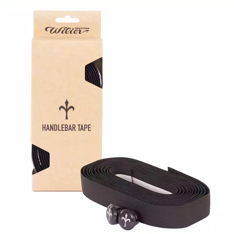 Black handlebar tape non-slip weft