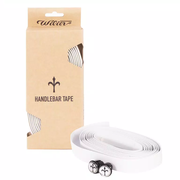 White handlebar tape shock absorbing