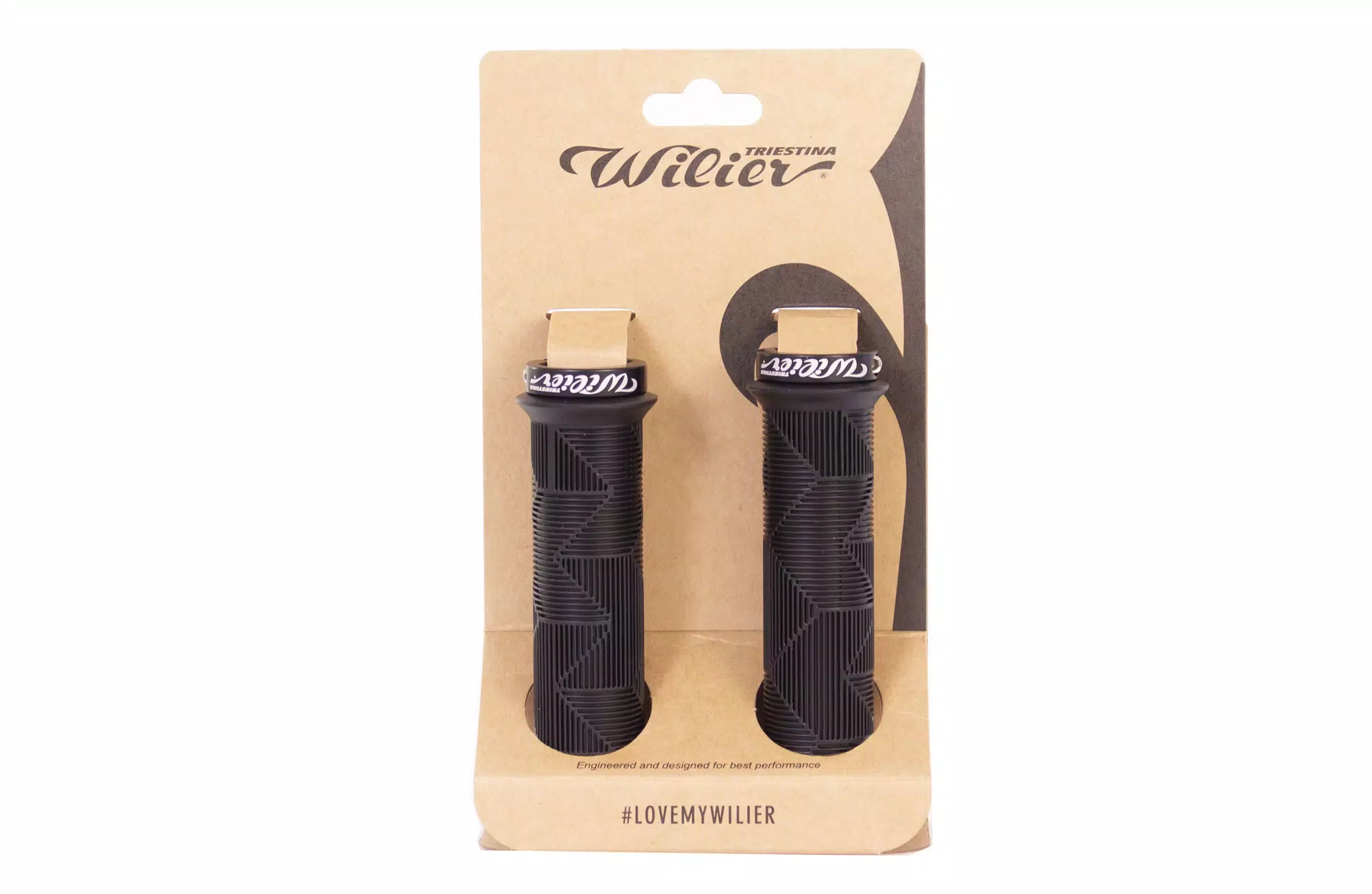 City & MTB grips black moulded thermoplastic