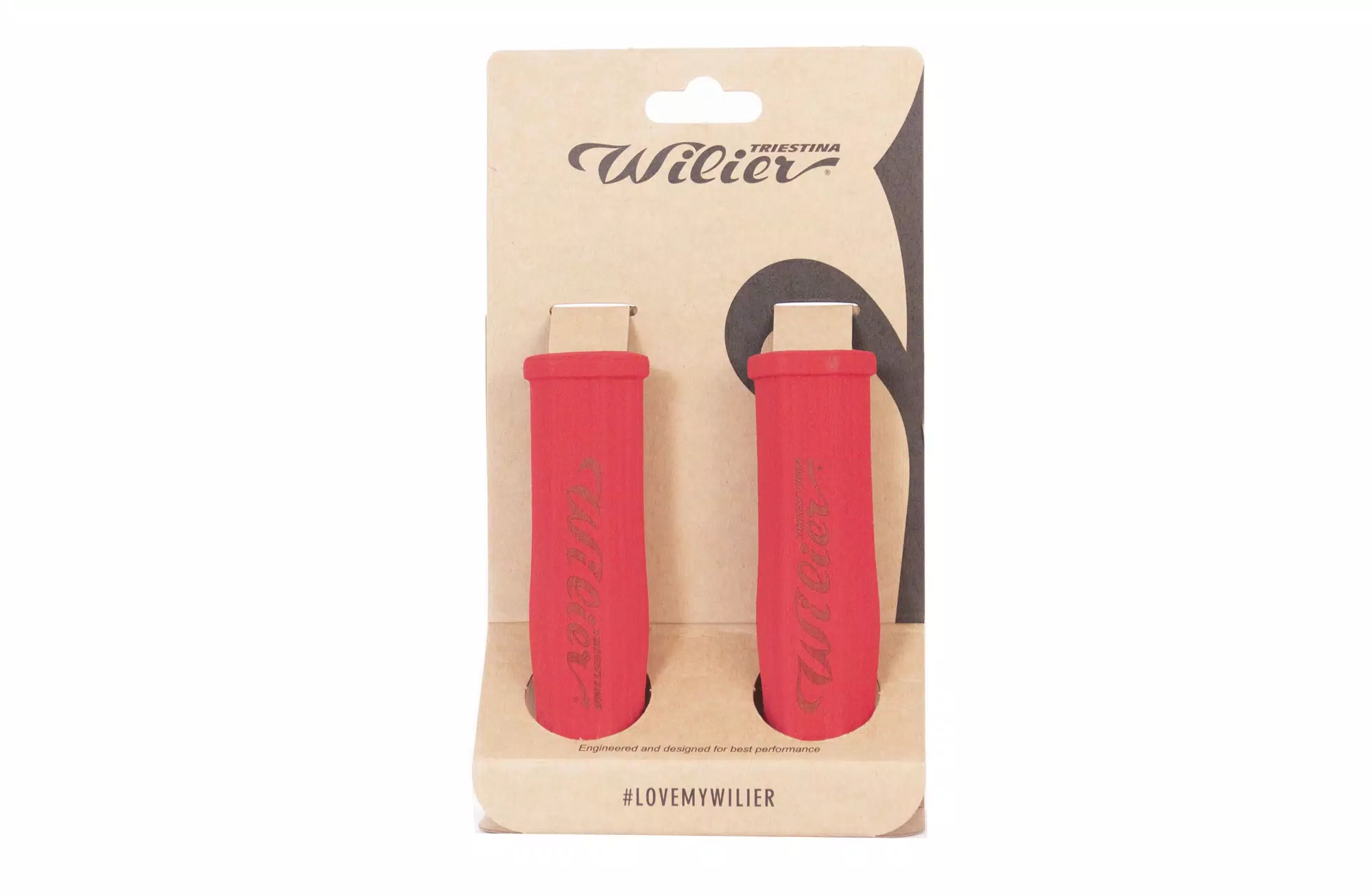 City & MTB grips red moulded foam