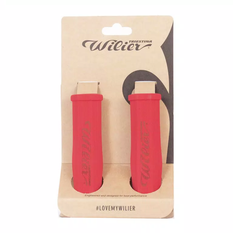 City & MTB grips red moulded foam