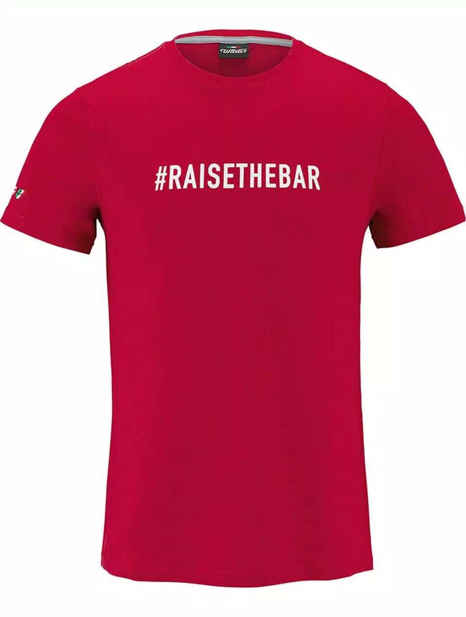 T-Shirt #Raisethebar rossa