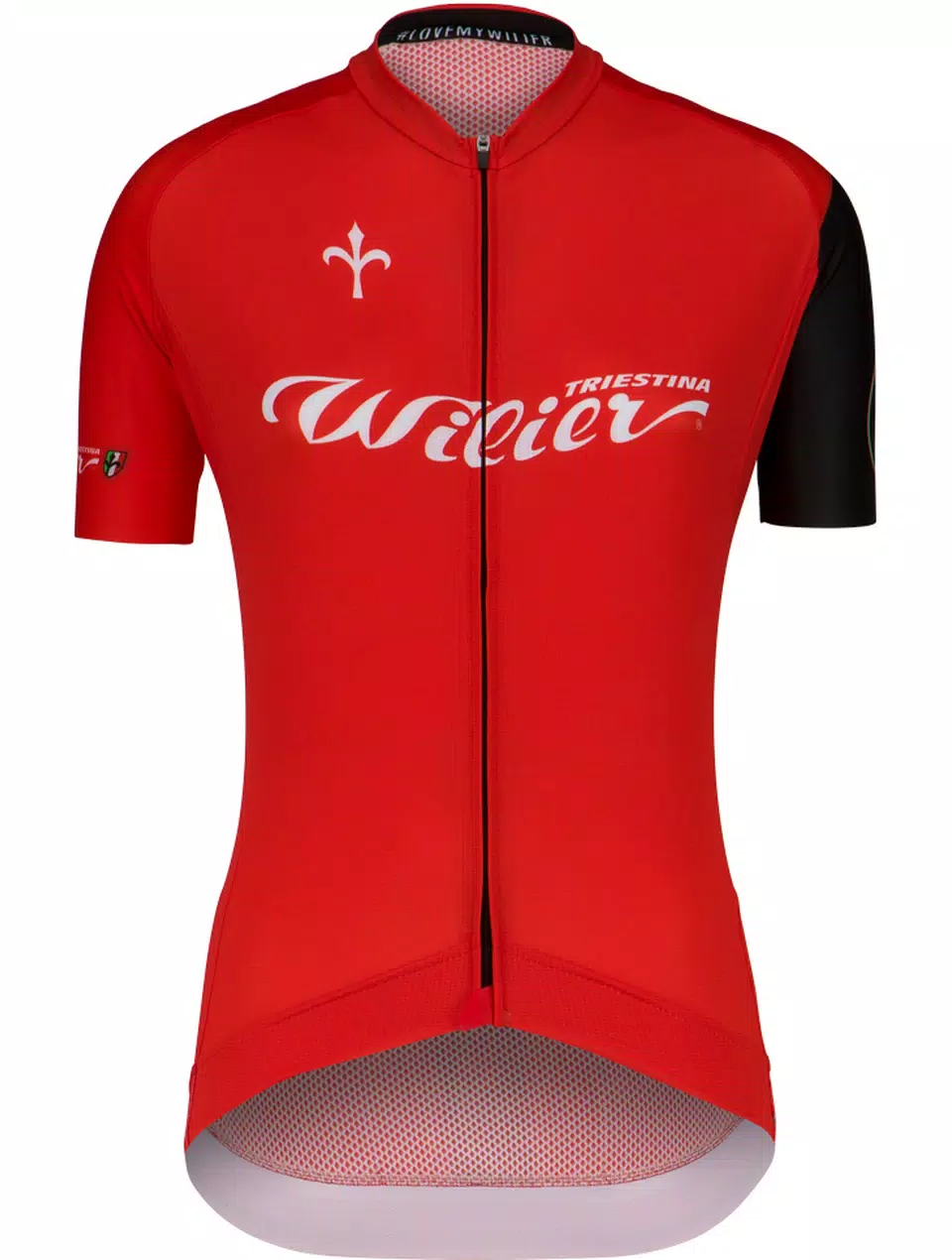 Femme maillot Wilier Cycling Club rouge