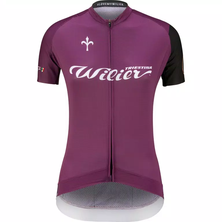 Femme maillot Wilier Cycling Club violet