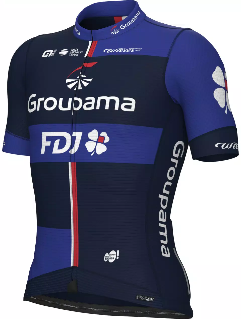Maillot officiel Groupama FDJ 2024 Wilier Triestina Wilier Triestina