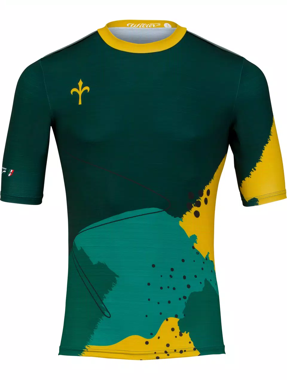 T Shirt tech Azimut green WL 349G Taglia XS