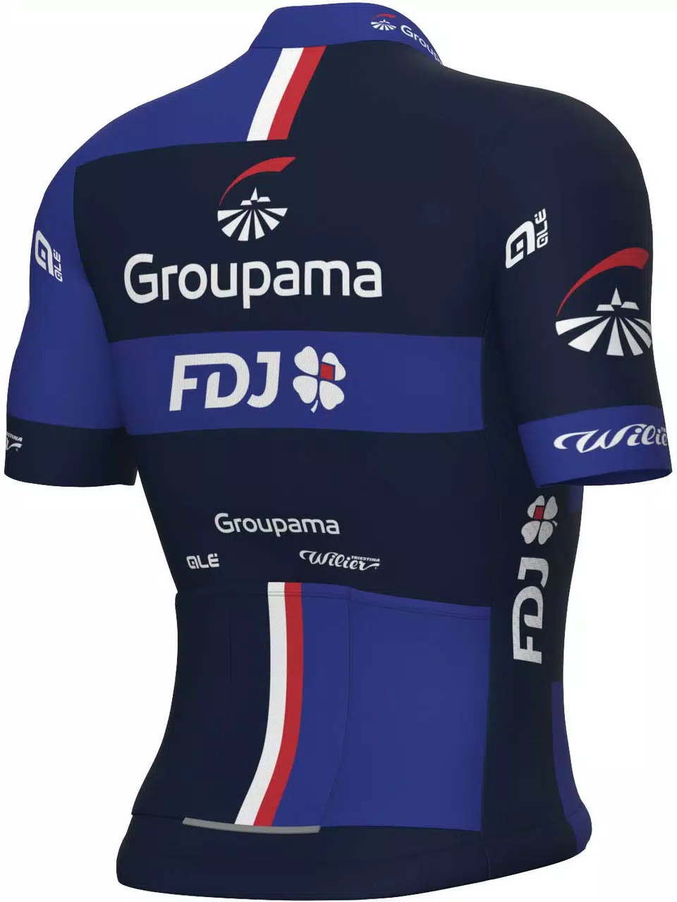 Offizielles Groupama - FDJ 2024 Trikot