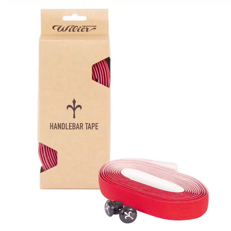 Red handlebar pape non-slip weft