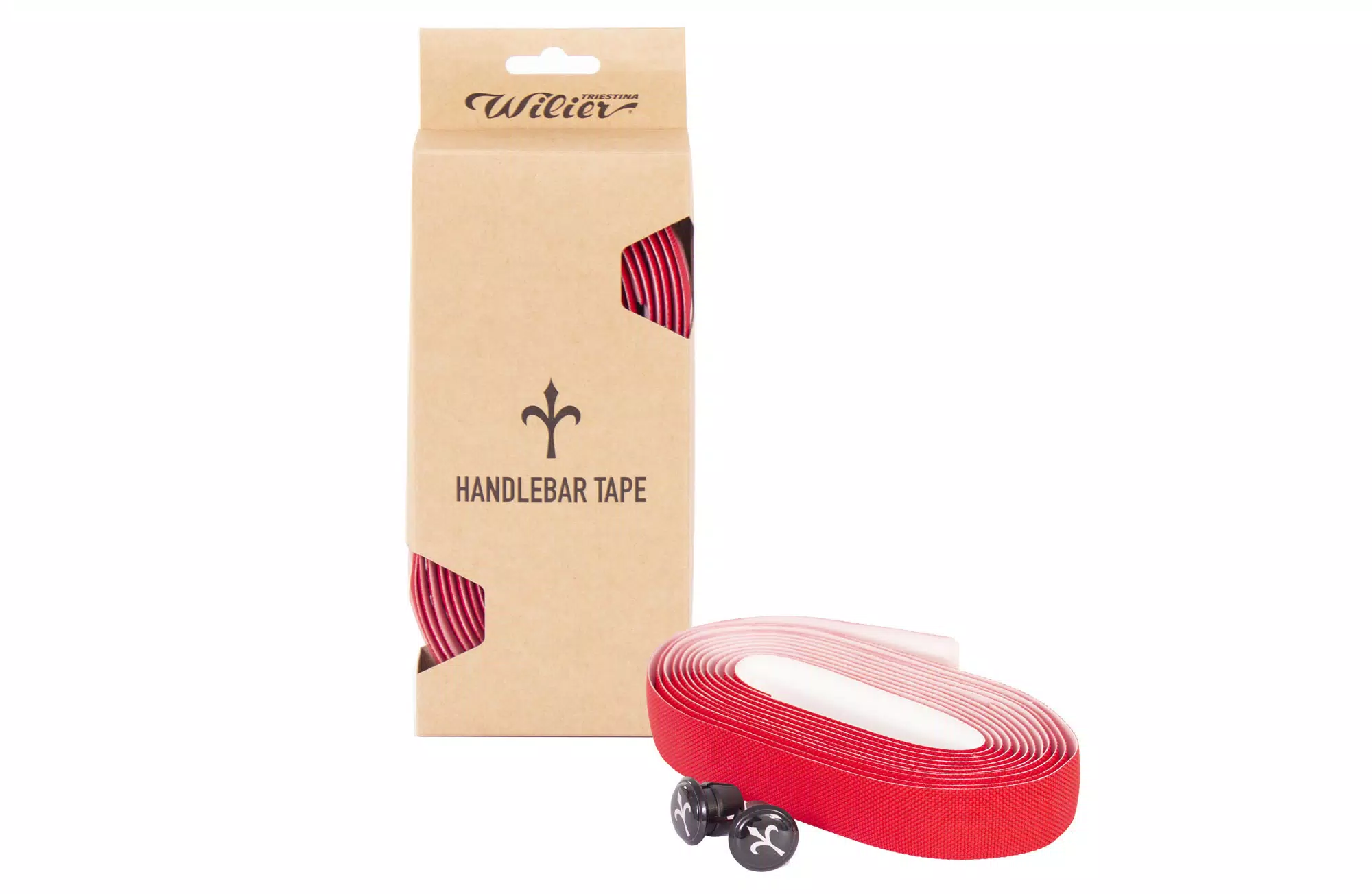 Red handlebar pape non-slip weft