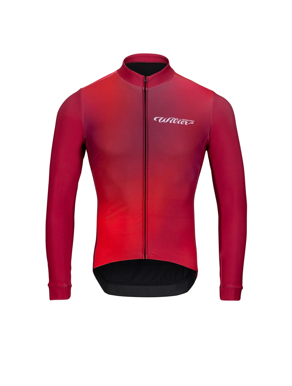 Aurora Long Sleeve Jersey - Cherry Red